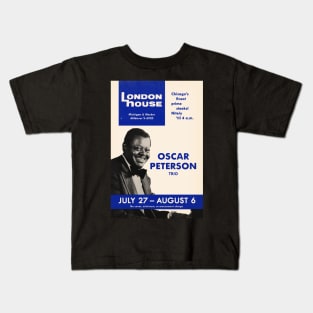 Oscar Peterson Trio - London House Sessions - Chicago, IL - 1961 Kids T-Shirt